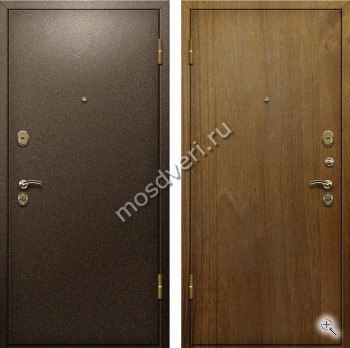 Дверь с напылением из порошка и отделкой ламинатом дуб внутри - купить от производителя Мосдвери Дверь с напылением из порошка и отделкой ламинатом дуб внутри