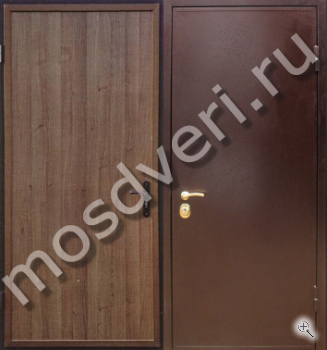 Дверь шумозащитная, отделка ламинатом и порошковым окрасом - купить от производителя Мосдвери Дверь шумозащитная, отделка ламинатом и порошковым окрасом